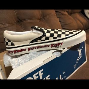 Vans Classic Plaid Slip-On 98 Dx size 9 men
